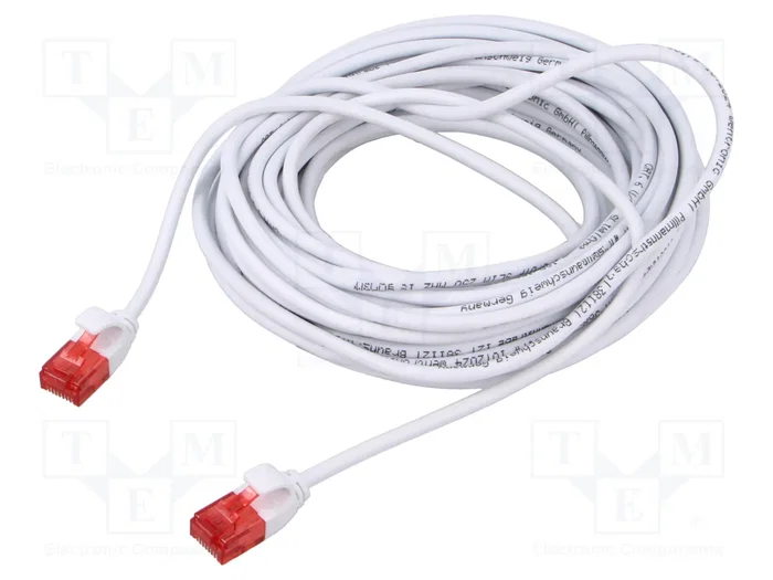 GOOBAY Patch cord Cat 6 U/UTP RJ45 10m blanco GOOBAY Patch cord Cat 6 U/UTP RJ45 10m blanco