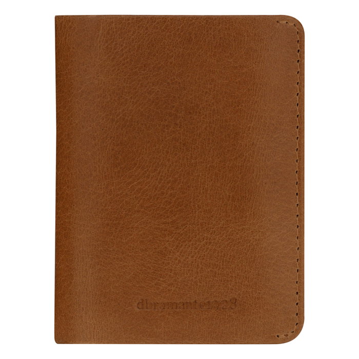 dbramante1928 BIATGT001679 Billetera Slim Marrón Cuero Cierre Magnético