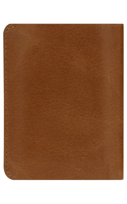 dbramante1928 BIATGT001679 Billetera de Cuero Marrón Monocromo, 8 Ranuras para Tarjetas y Ranura para Apple AirTag, Cierre Magnético