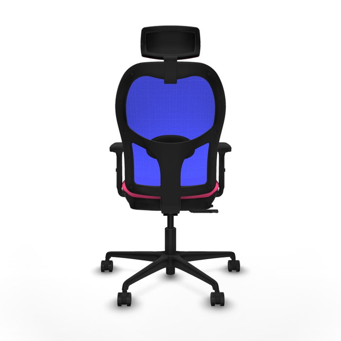 PIQUERAS Y CRESPO Silla de oficina Jorquera Sincro/Traslack Rosa y Azul PIQUERAS Y CRESPO Silla de oficina Jorquera Sincro/Traslack Rosa y Azul