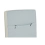 DKD Home Decor Cojín Silla Poliéster Exterior Verano Azul Azul y Blanco