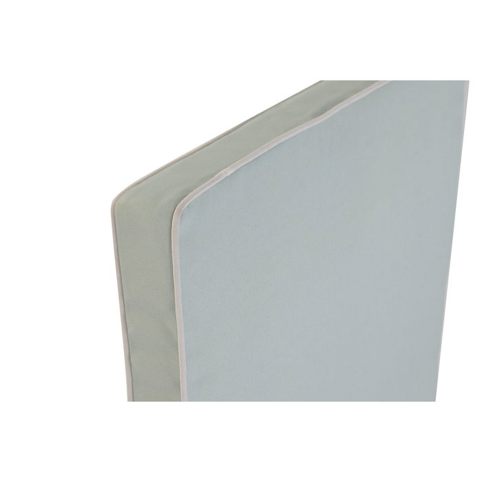 DKD Home Decor Cojín Silla Poliéster Exterior Verano Azul Azul y Blanco