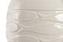 DKD Home Decor Lámpara de Sobremesa Mediterránea con Motivos de Peces, Blanco y Beige, 40 x 67 x 40 cm (2 Unidades)