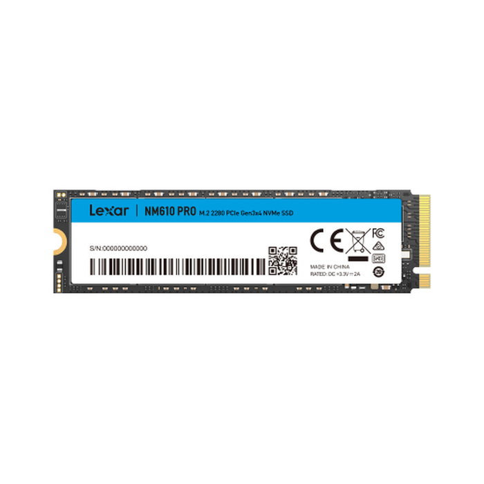 Lexar NM610PRO 2 TB M.2 NVMe PCIe Gen3 x4 Lexar NM610PRO 2 TB M.2 NVMe PCIe Gen3 x4