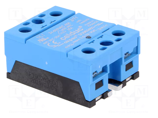 CELDUC Relé de semiconductor SO9 40A 24-600VAC CELDUC Relé de semiconductor SO9 40A 24-600VAC