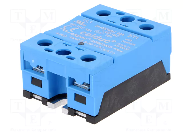CELDUC Relé de semiconductor SO9 40A 24-600VAC CELDUC Relé de semiconductor SO9 40A 24-600VAC