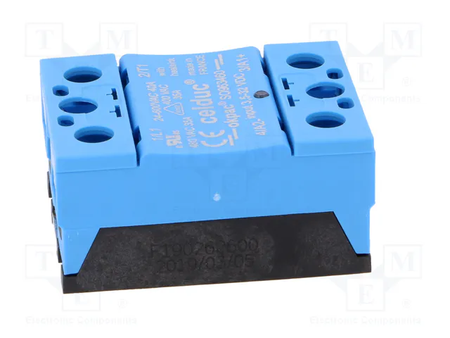 CELDUC Relé de semiconductor SO9 40A 24-600VAC CELDUC Relé de semiconductor SO9 40A 24-600VAC