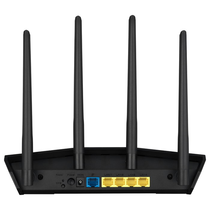 ASUS RT-AX57 Wifi6 Router de Sobremesa Doble Banda Negro 4 Puertos Gigabit Ethernet Wi-Fi 6 (802.11ax) hasta 2402 Mbps