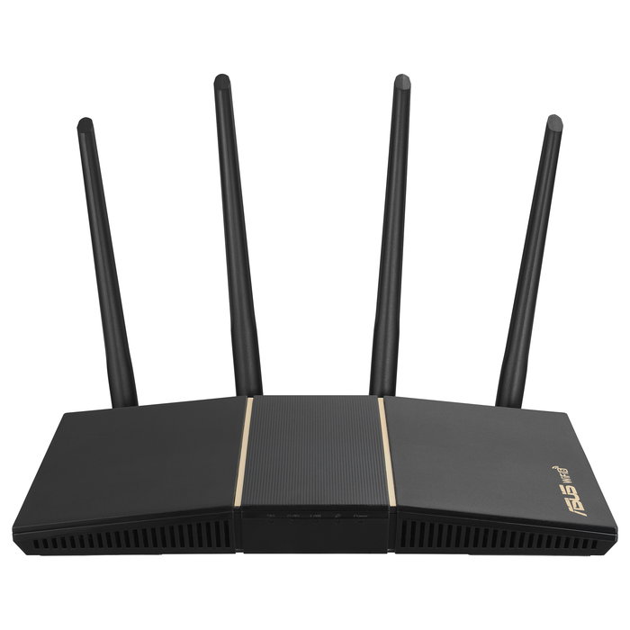 ASUS RT-AX57 Wifi6 Router de Sobremesa Doble Banda Negro 4 Puertos Gigabit Ethernet Wi-Fi 6 (802.11ax) hasta 2402 Mbps