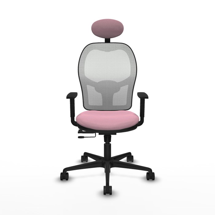 PIQUERAS Y CRESPO Silla de oficina Jorquera Rosa y Blanca PIQUERAS Y CRESPO Silla de oficina Jorquera Rosa y Blanca
