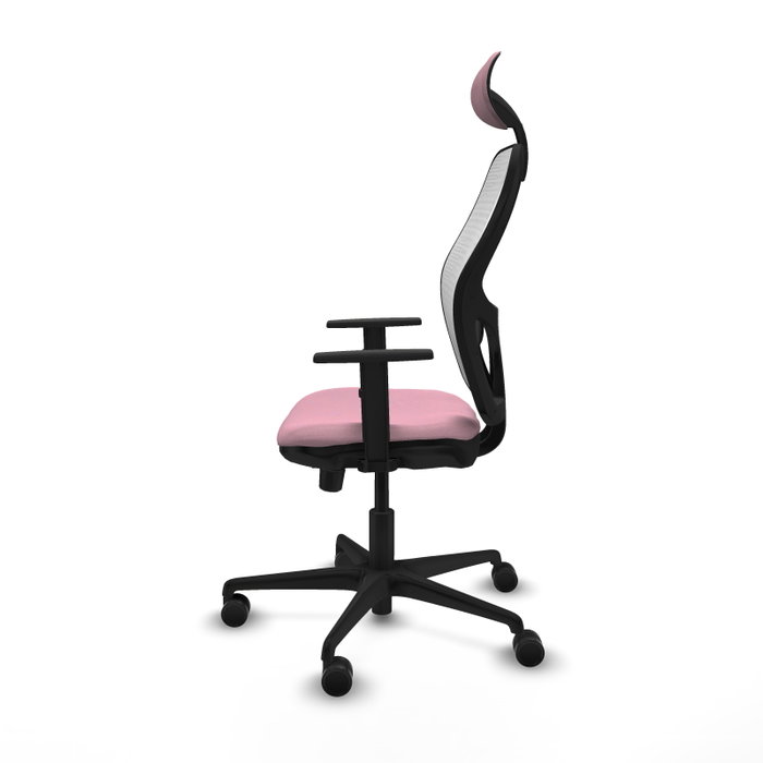 PIQUERAS Y CRESPO Silla de oficina Jorquera Rosa y Blanca PIQUERAS Y CRESPO Silla de oficina Jorquera Rosa y Blanca