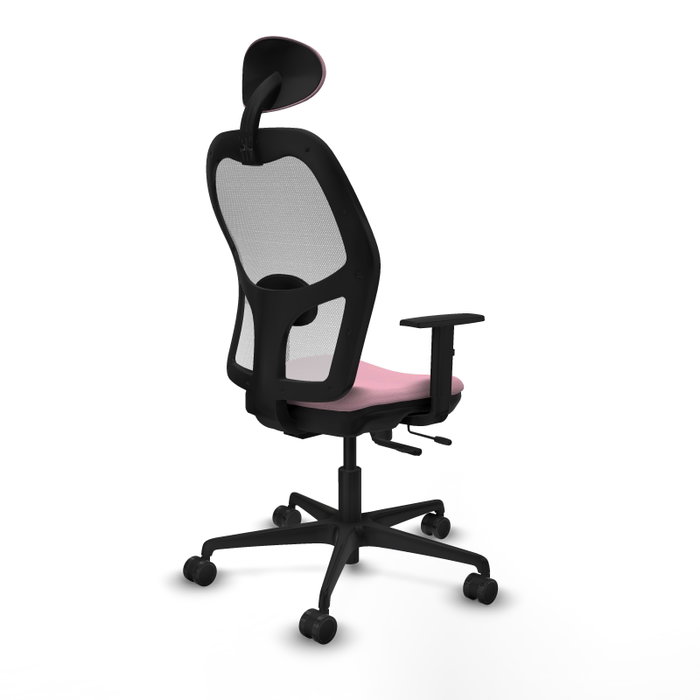PIQUERAS Y CRESPO Silla de oficina Jorquera Rosa y Blanca PIQUERAS Y CRESPO Silla de oficina Jorquera Rosa y Blanca