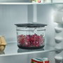 Severin KM3867 Picadora de carne eléctrica 400 W Bol de cristal 1 L 2 velocidades Negro acero inoxidable