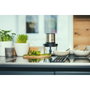 Severin KM3867 Picadora de carne eléctrica 400 W Bol de cristal 1 L 2 velocidades Negro acero inoxidable