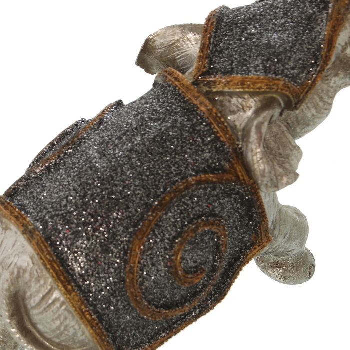 Figura Decorativa Alexandra House Living Plateado Elefante