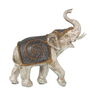 Figura Decorativa Alexandra House Living Plateado Elefante