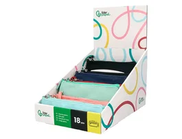 Liderpapel Estuche portatodo plano ancho surtido