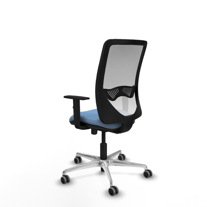 PIQUERAS Y CRESPO Silla de oficina Zulema Azul cielo y Blanco PIQUERAS Y CRESPO Silla de oficina Zulema Azul cielo y Blanco