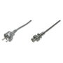 Digitus Cable de alimentación AK-440115-008-S, 0,75 m, Negro