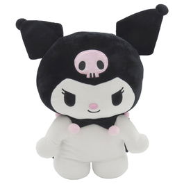 CYP BRANDS Mochila Peluche Kuromi Hello Kitty 35cm 24x16x35cm