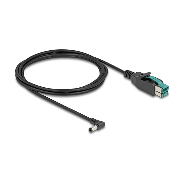 DeLOCK Cable PoweredUSB 12 V a DC 5,5 x 2,5 mm Angular 2 m