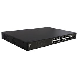 LevelOne GEP-2821 Switch 28 Puertos Gigabit PoE 390W