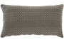 DKD Home Decor Cojín de Algodón Gris 70x40 cm Lavado a la Piedra