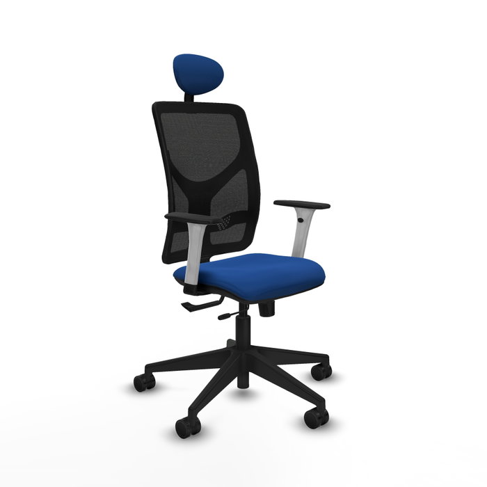 PIQUERAS Y CRESPO Silla de oficina Motilla con mecanismo Sincro/Traslack Azul y Negro PIQUERAS Y CRESPO Silla de oficina Motilla con mecanismo Sincro/Traslack Azul y Negro