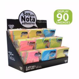 Taco Notas Office Box Letras Cool Box Expositor De 90
