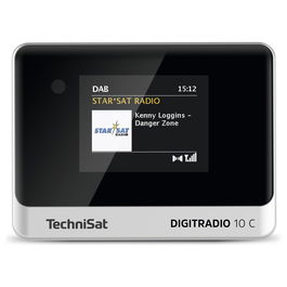 TechniSat DigitRadio 10 C Radio Personal Digital DAB+ FM Bluetooth TFT 7.11 cm Negro Plata