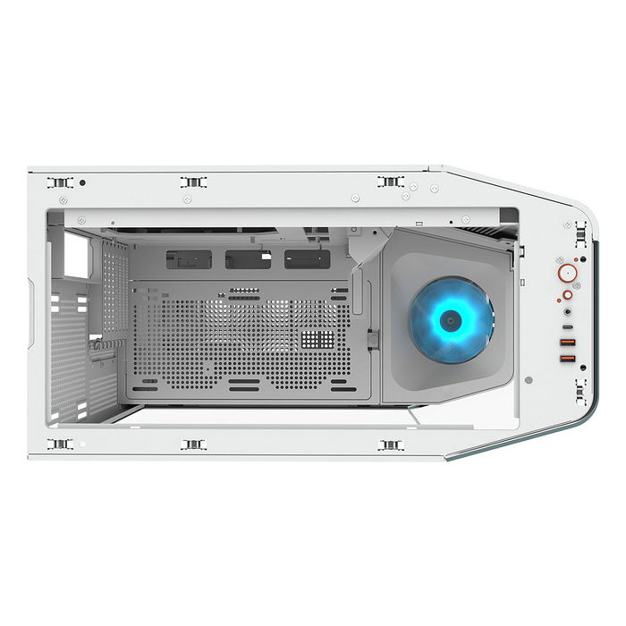 Cougar FV270 Midi Tower PC Blanco ATX CEB EATX Micro ATX Mini-ITX Juego Iluminación Multi Ventana Lateral