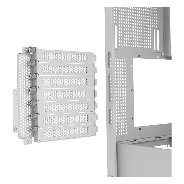 Cougar FV270 Midi Tower PC Blanco ATX CEB EATX Micro ATX Mini-ITX Juego Iluminación Multi Ventana Lateral