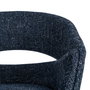 Silla Brazos Azul Tejido-Metal 59 X 61 X 82 cm (Set de 2)