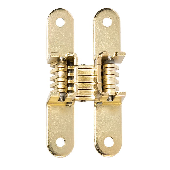 CEAM Bisagra Invisible Para Puertas De Muebles Acabado Latonado Y Níquel CEAM Bisagra Invisible Para Puertas De Muebles Acabado Latonado Y Níquel