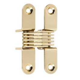 CEAM Bisagra Invisible Para Puertas De Muebles Acabado Latonado Y Níquel