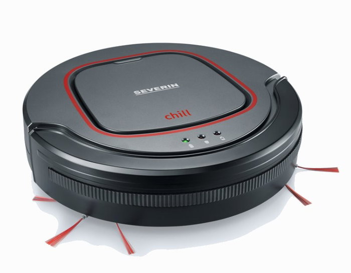 Severin RB7025 Robot aspirador ultra delgado 7 cm