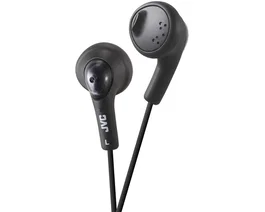 JVC HA-F160-B-E Auriculares Intraurales Alámbricos para Música, Negro, Conector Jack 3.5 mm