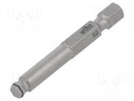 WIHA Punta de destornillador hexagonal esférica HEX 5mm PROFESSIONAL