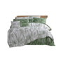Aucune Juego de cama de 100% algodón reforzado, Blanco, 220x240 cm + 2 fundas de almohada 60x60 cm