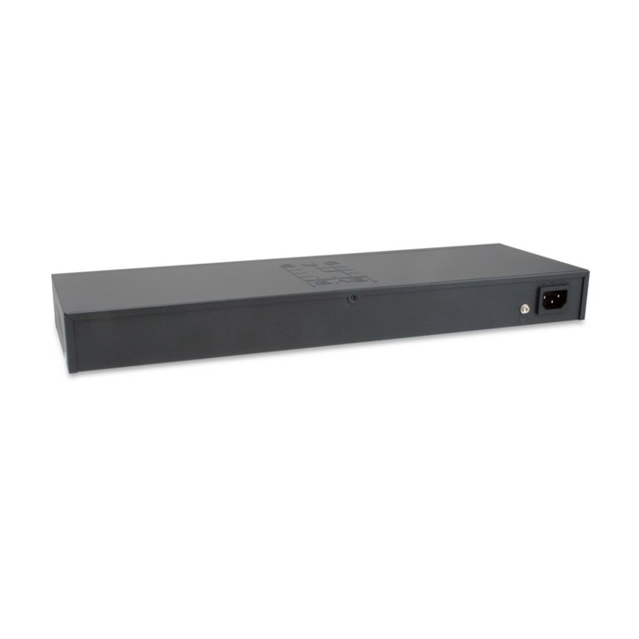 LevelOne GEU-2431 Switch Gigabit Ethernet de 24 puertos con kit de montaje en rack