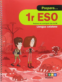 TEXT EDUCACIO, QUADERN PREPARA LLENGUA CATALANA 1R ESO - VV.AA.