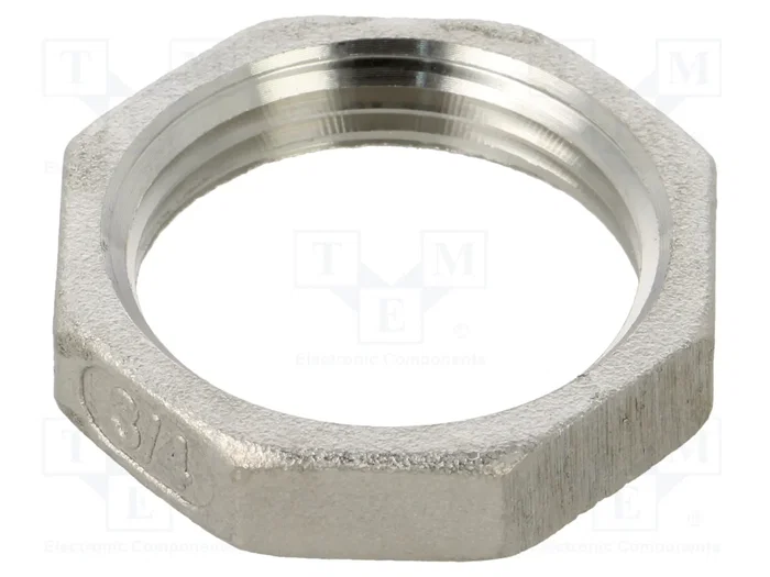 GEBO Conector de contratuerca de acero inoxidable G 3/4% GEBO Conector de contratuerca de acero inoxidable G 3/4%