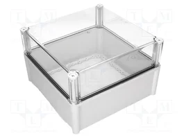 FIBOX SOLID Carcasa Universal Gris de Policarbonato