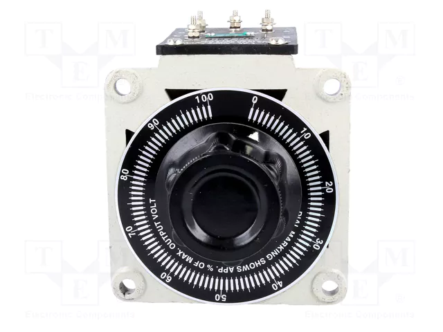 BREVE TUFVASSONS Autotransformador regulable 230VAC 2,8A