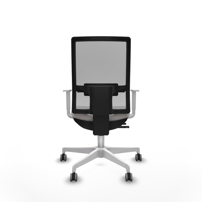 PIQUERAS Y CRESPO Silla de oficina Horna Blanco y Gris PIQUERAS Y CRESPO Silla de oficina Horna Blanco y Gris