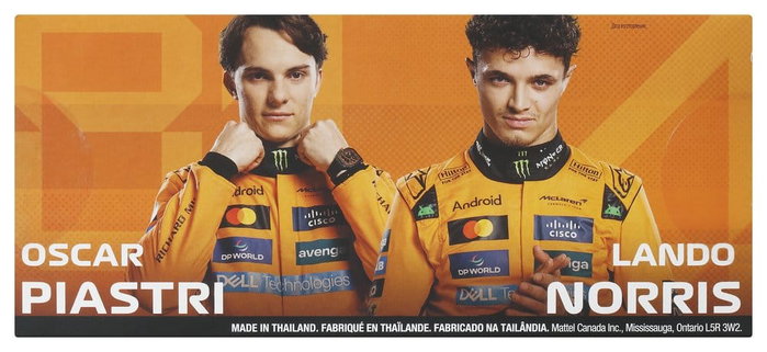 Mattel Hot Wheels Premium Pack de 2 Vehículos Die-Cast 1:64 Team McLaren Mattel Hot Wheels Premium Pack de 2 Vehículos Die-Cast 1:64 Team McLaren