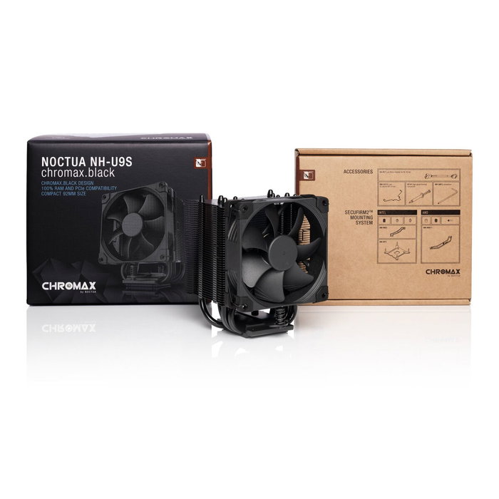 NOCTUA NH-U9S CH.BK CHROMAX BLACK Refrigerador CPU para Sockets Intel y AMD
