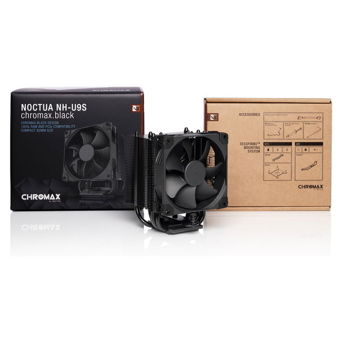 NOCTUA NH-U9S CH.BK CHROMAX BLACK Refrigerador CPU para Sockets Intel y AMD