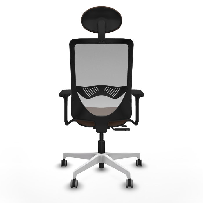 PIQUERAS Y CRESPO Silla de oficina Zulema con Mecanismo Sincro/Traslack, Marrón y Gris PIQUERAS Y CRESPO Silla de oficina Zulema con Mecanismo Sincro/Traslack, Marrón y Gris