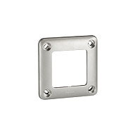 Legrand 077851 Marco de 1 posición Soliroc IP55 IK10 gris